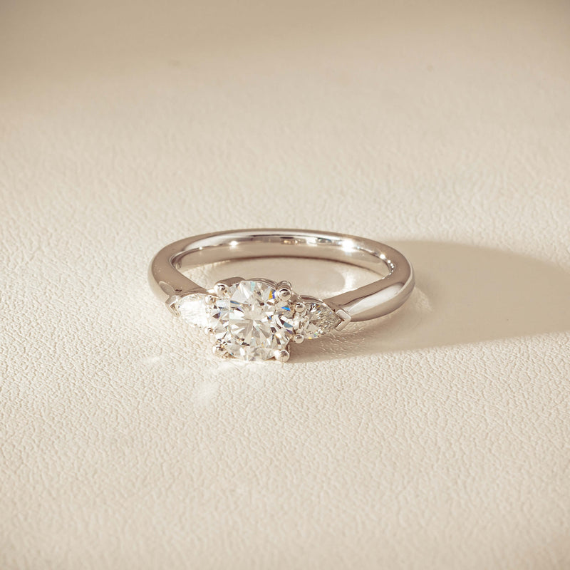 18ct White Gold 1.01ct Diamond Ayla Ring - Ring - Walker & Hall