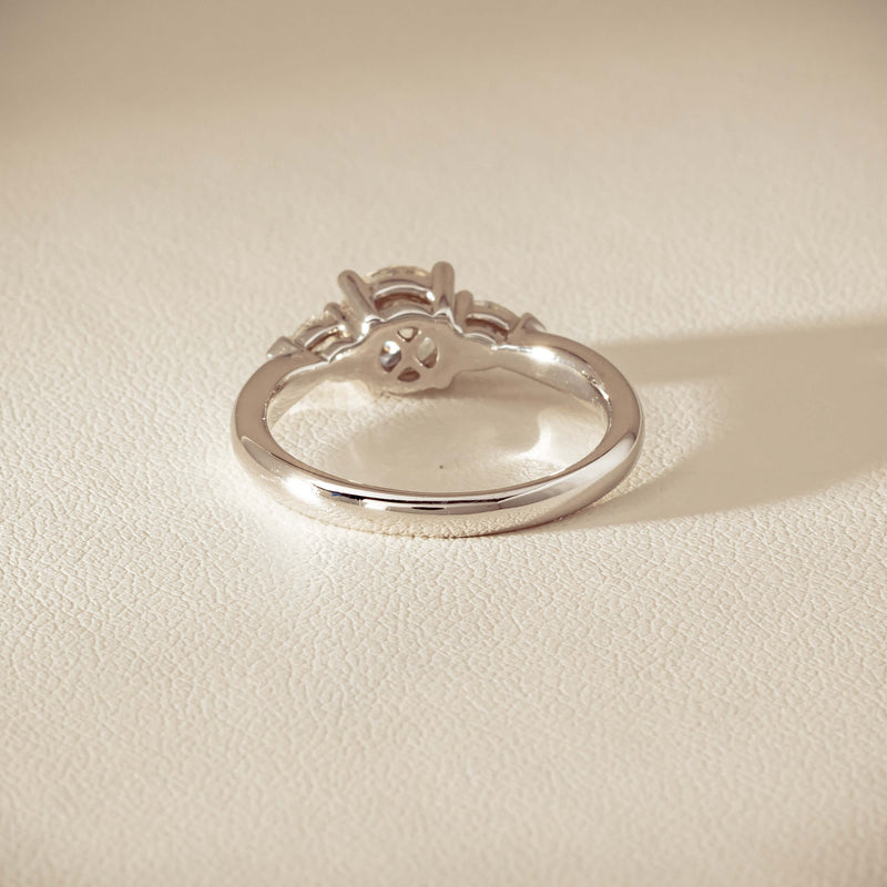 18ct White Gold 1.01ct Diamond Ayla Ring - Ring - Walker & Hall