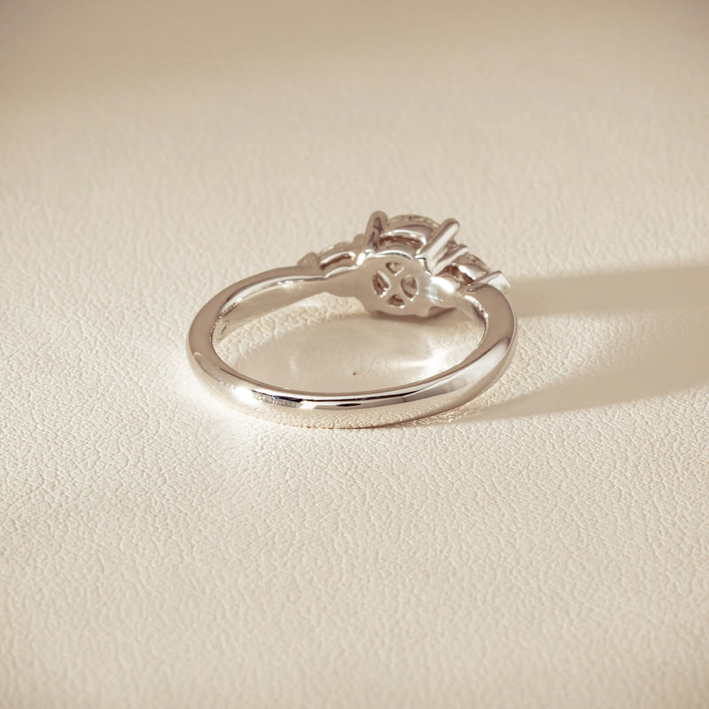 18ct White Gold 1.01ct Diamond Ayla Ring - Ring - Walker & Hall