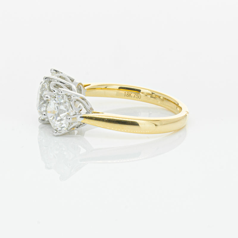 18ct Yellow Gold 3.00ct Diamond Coronado Ring-Ring-Walker & Hall