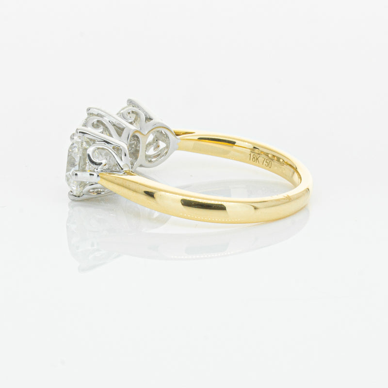 18ct Yellow Gold 3.00ct Diamond Coronado Ring-Ring-Walker & Hall