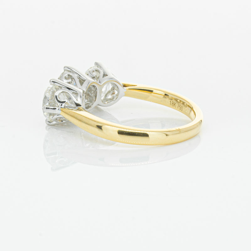 18ct Yellow Gold 3.00ct Diamond Coronado Ring-Ring-Walker & Hall