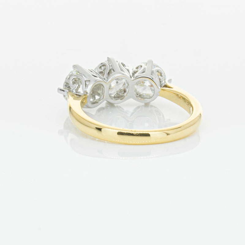 18ct Yellow Gold 3.00ct Diamond Coronado Ring-Ring-Walker & Hall