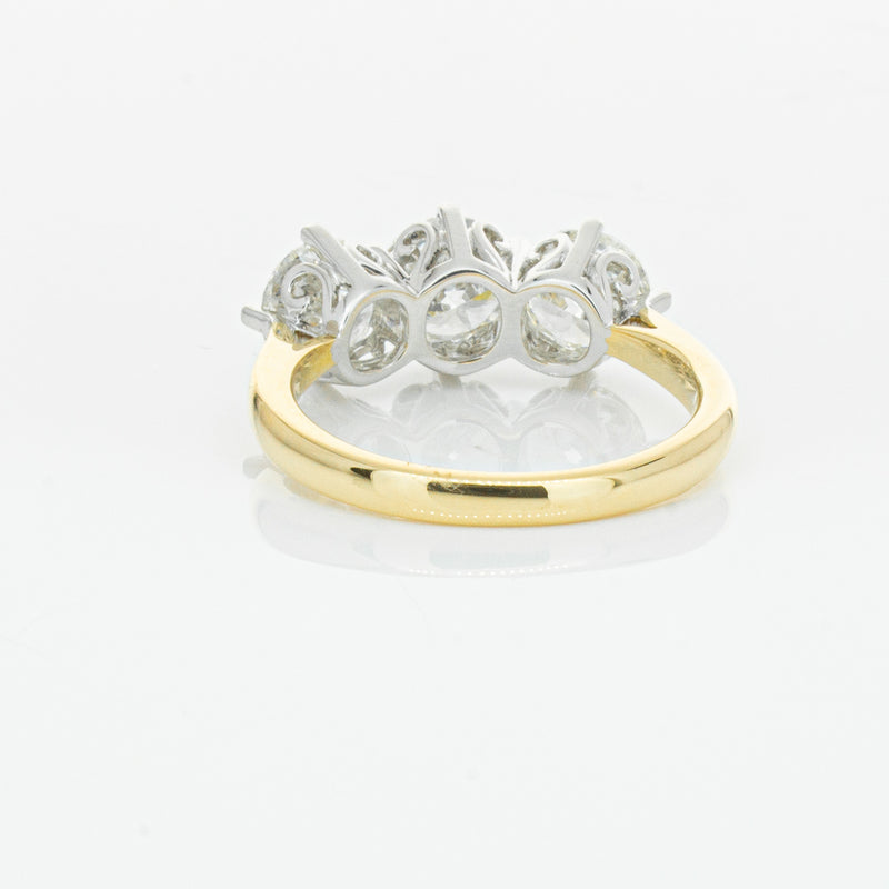18ct Yellow Gold 3.00ct Diamond Coronado Ring-Ring-Walker & Hall