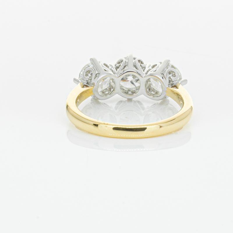 18ct Yellow Gold 3.00ct Diamond Coronado Ring-Ring-Walker & Hall