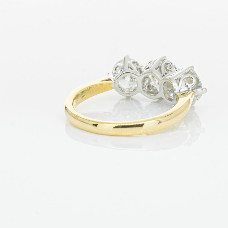 18ct Yellow Gold 3.00ct Diamond Coronado Ring-Ring-Walker & Hall