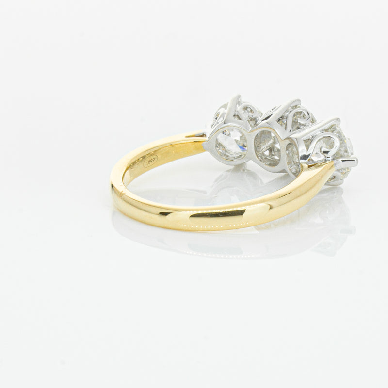 18ct Yellow Gold 3.00ct Diamond Coronado Ring-Ring-Walker & Hall