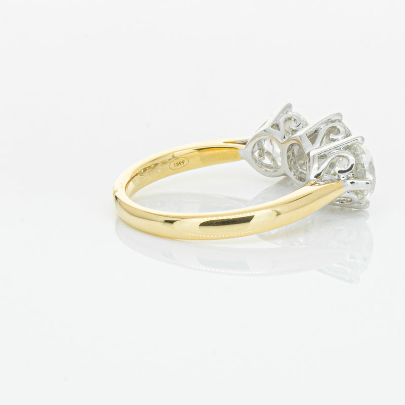18ct Yellow Gold 3.00ct Diamond Coronado Ring-Ring-Walker & Hall