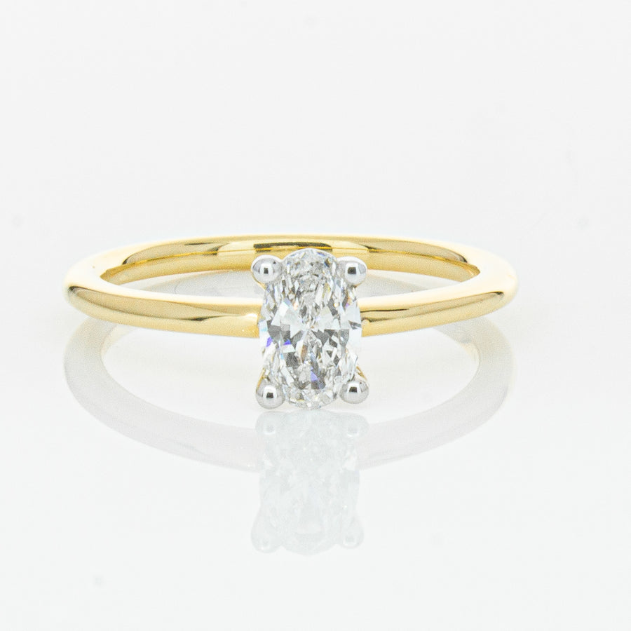 18ct Yellow Gold .52ct Diamond Melba Ring - Ring - Walker & Hall