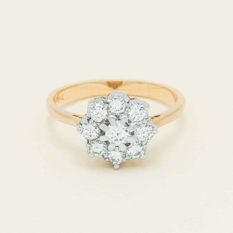 Deja Vu 18ct Yellow Gold .79ct Diamond Ring - Ring - Walker & Hall
