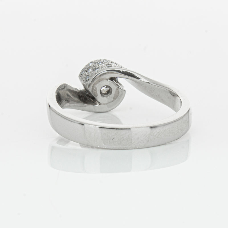 Deja Vu Platinum .55ct Diamond Ring-Ring-Walker & Hall