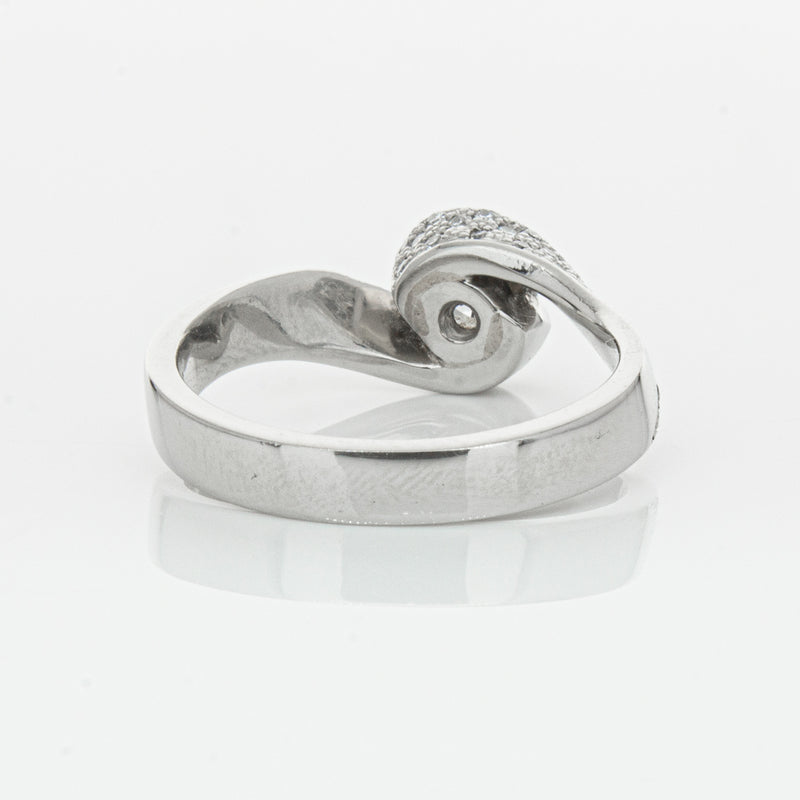 Deja Vu Platinum .55ct Diamond Ring-Ring-Walker & Hall