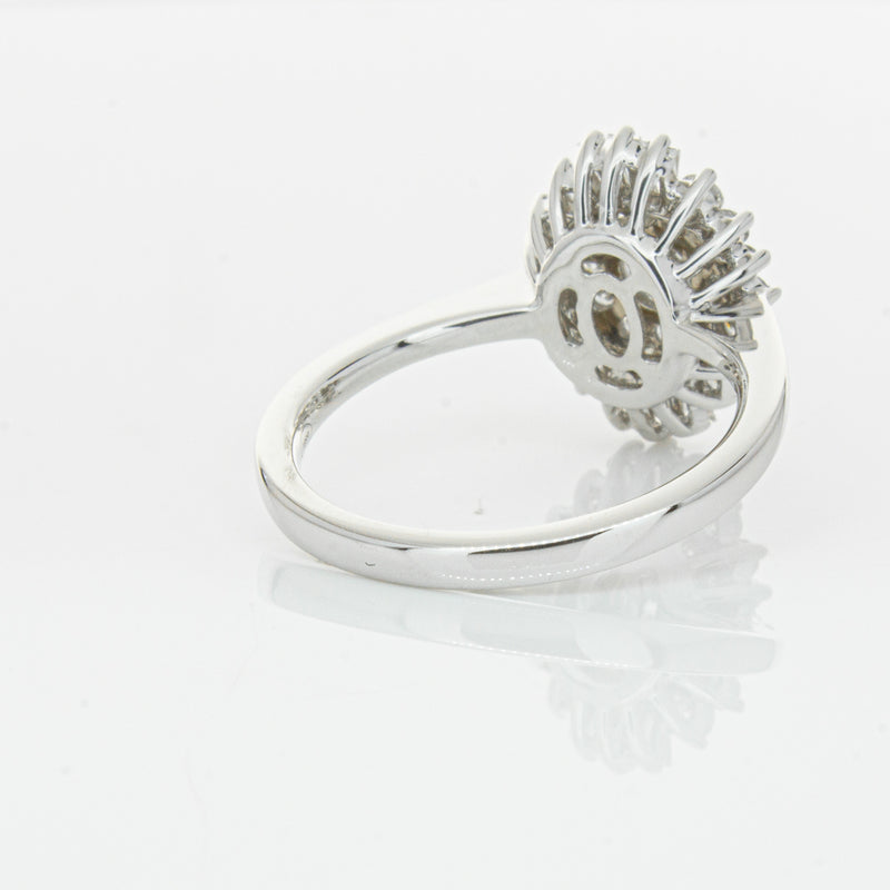 18ct White Gold .30ct Diamond Kira Ring-Ring-Walker & Hall