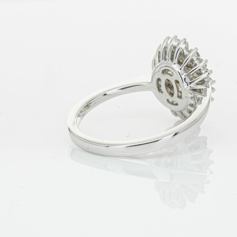 18ct White Gold .30ct Diamond Kira Ring-Ring-Walker & Hall