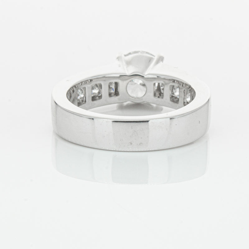 18ct White Gold 1.90ct Diamond Ring-Ring-Walker & Hall