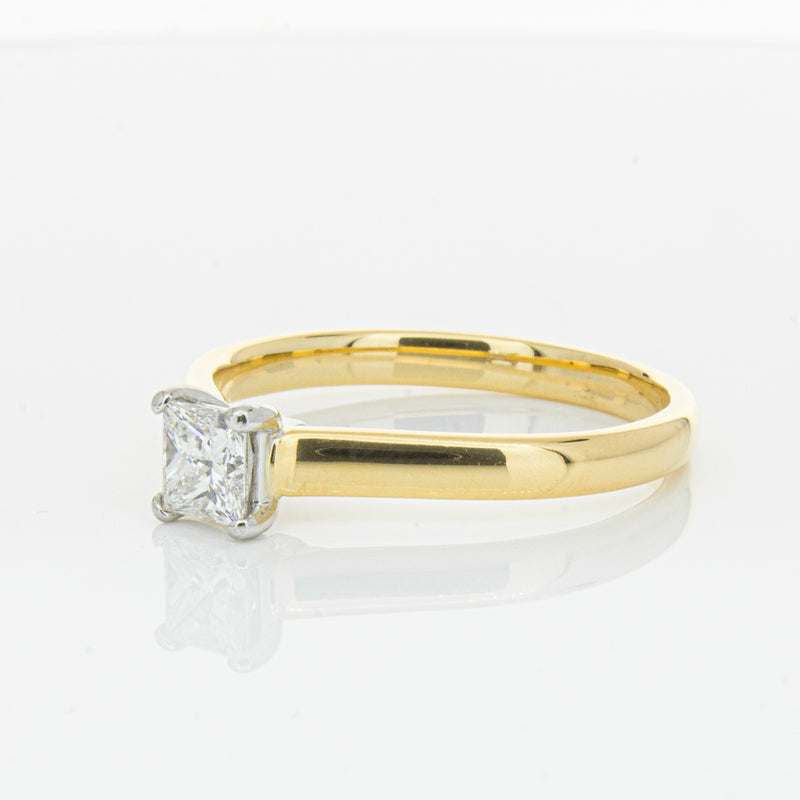 Deja Vu 18ct Yellow & White Gold .70ct Diamond Ring-Ring-Walker & Hall