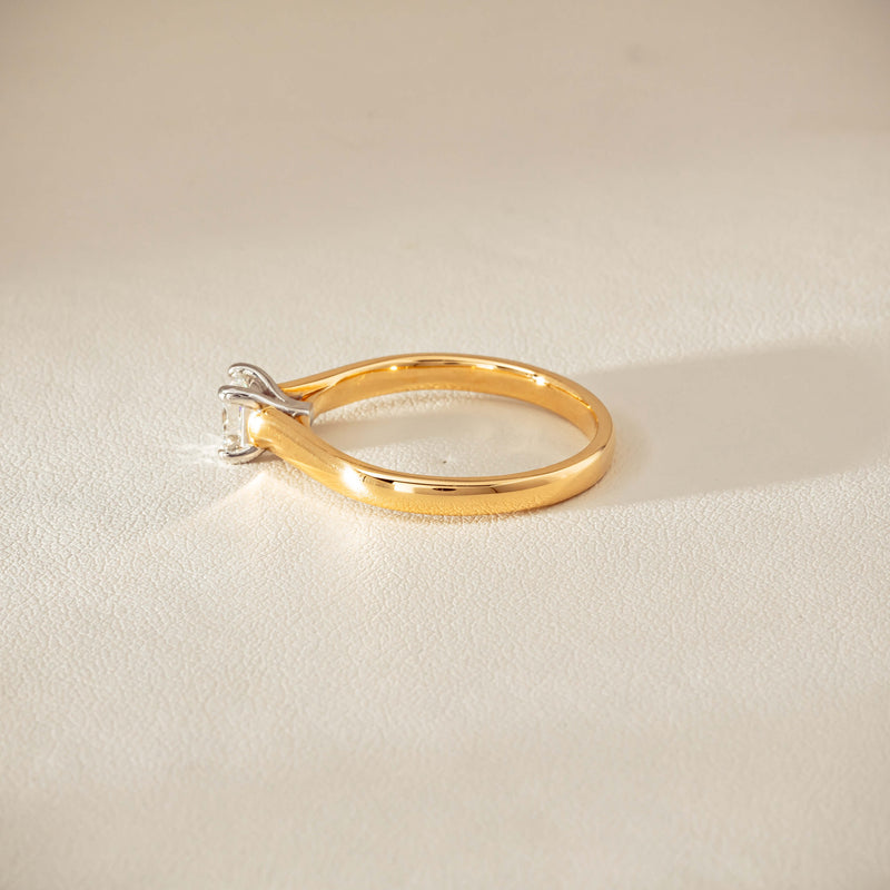 Deja Vu 18ct .70ct Princess Cut Diamond Ring - Ring - Walker & Hall