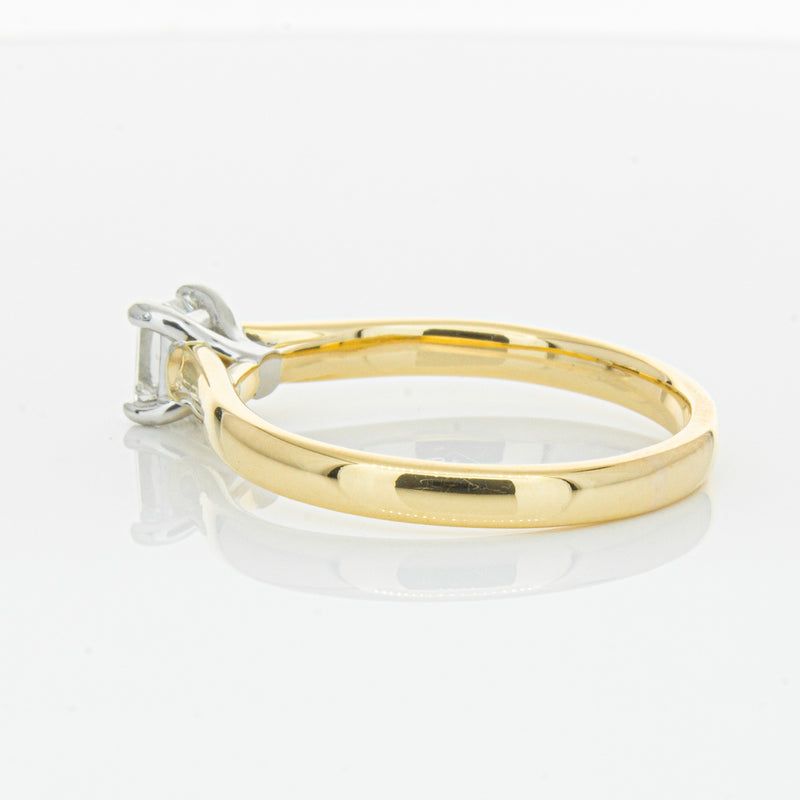 Deja Vu 18ct Yellow & White Gold .70ct Diamond Ring-Ring-Walker & Hall