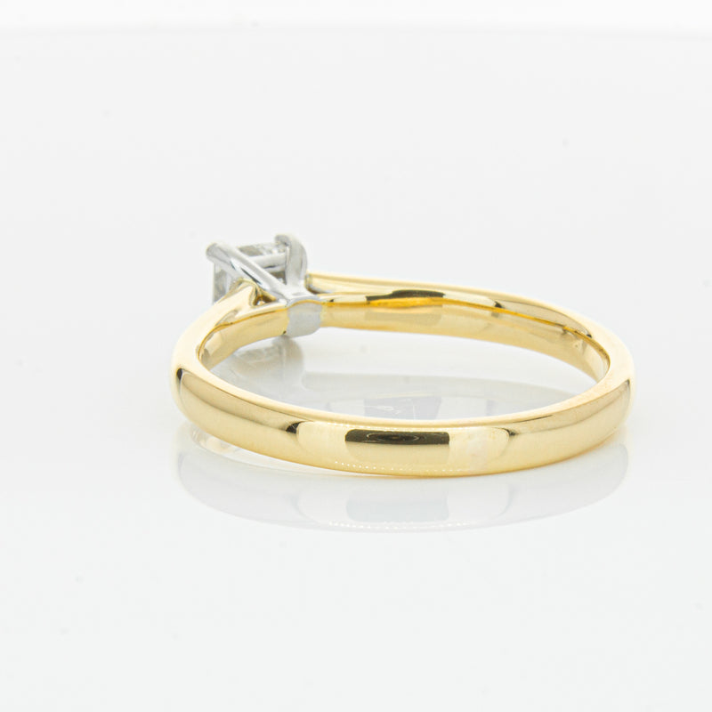 Deja Vu 18ct Yellow & White Gold .70ct Diamond Ring-Ring-Walker & Hall