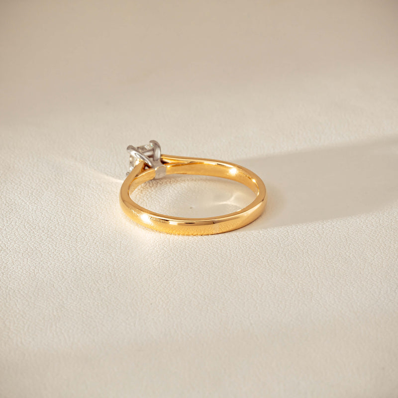 Deja Vu 18ct .70ct Princess Cut Diamond Ring - Ring - Walker & Hall