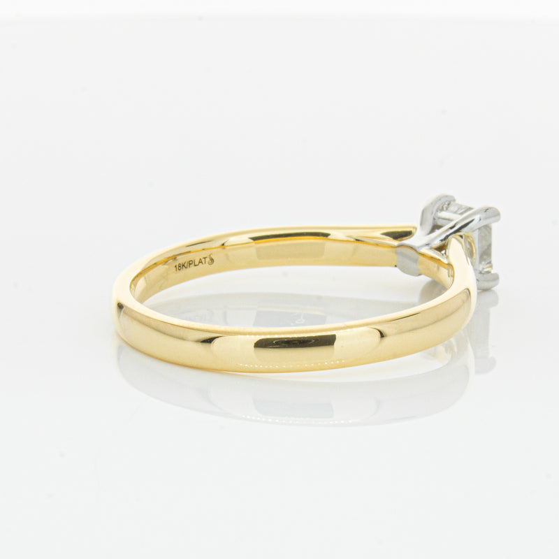 Deja Vu 18ct Yellow & White Gold .70ct Diamond Ring-Ring-Walker & Hall