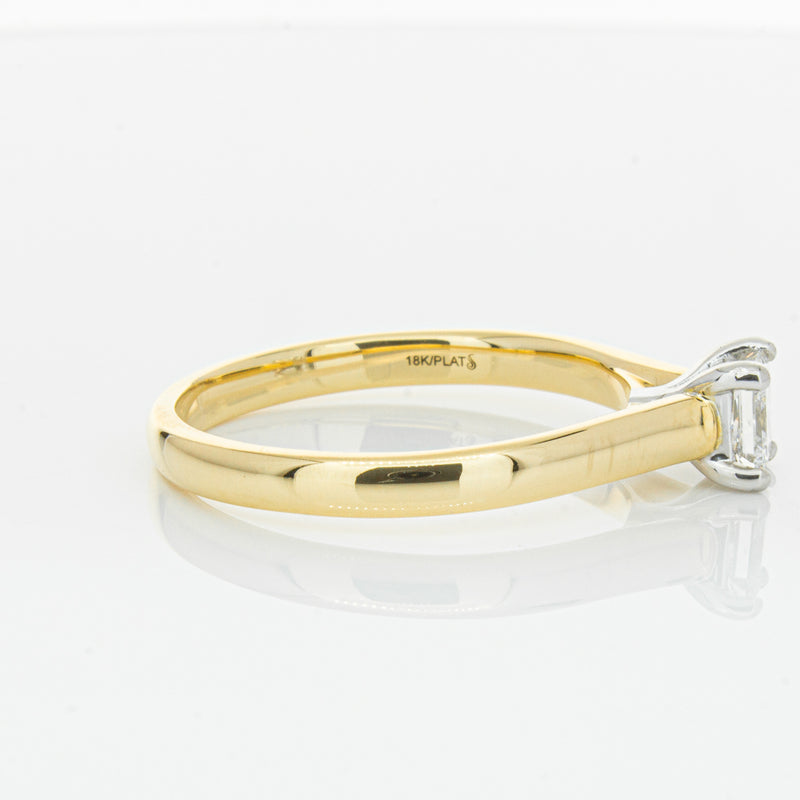 Deja Vu 18ct Yellow & White Gold .70ct Diamond Ring-Ring-Walker & Hall