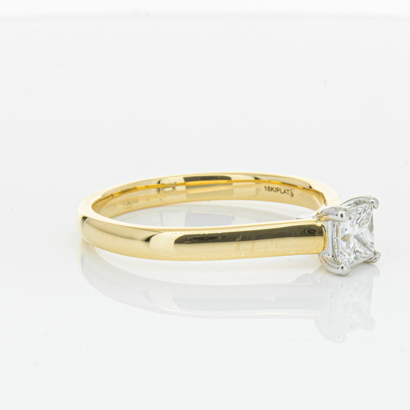 Deja Vu 18ct Yellow & White Gold .70ct Diamond Ring-Ring-Walker & Hall