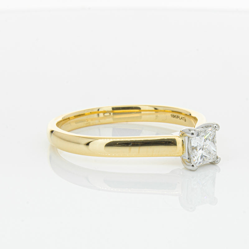 Deja Vu 18ct Yellow & White Gold .70ct Diamond Ring-Ring-Walker & Hall
