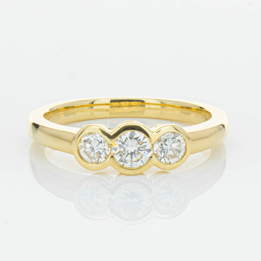 18ct Yellow Gold .50ct Reclaimed Diamond Natalia Ring