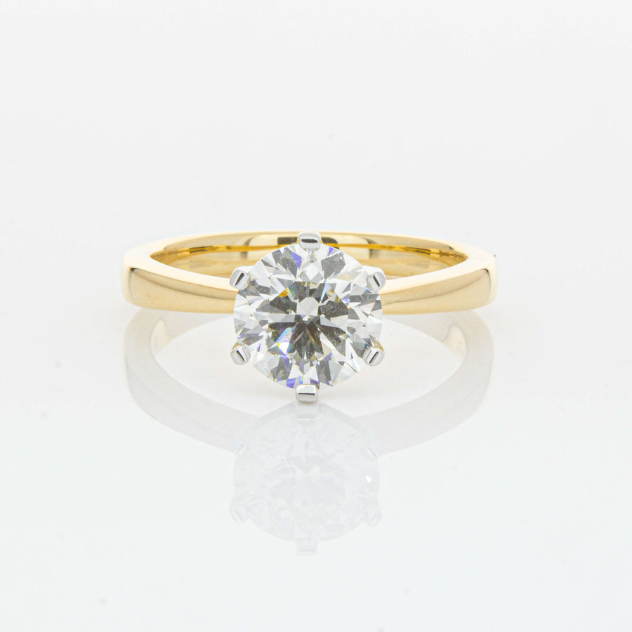 18ct Yellow Gold 1.60ct Diamond Nova Ring