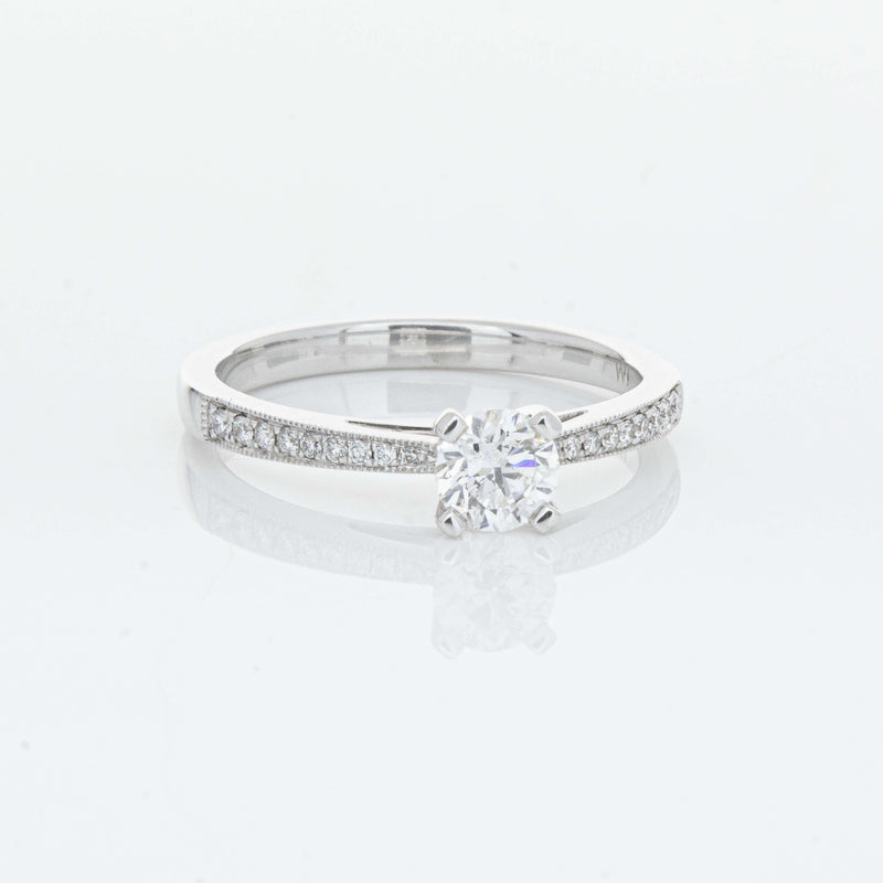 14ct White Gold .40ct Diamond Helena Ring-Ring-Walker & Hall