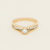 Deja Vu 14ct Yellow Gold .25ct Diamond Cluster Ring - Ring - Walker & Hall