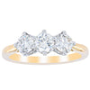 18ct Yellow Gold 1.00ct Reclaimed Diamond Coronado Ring