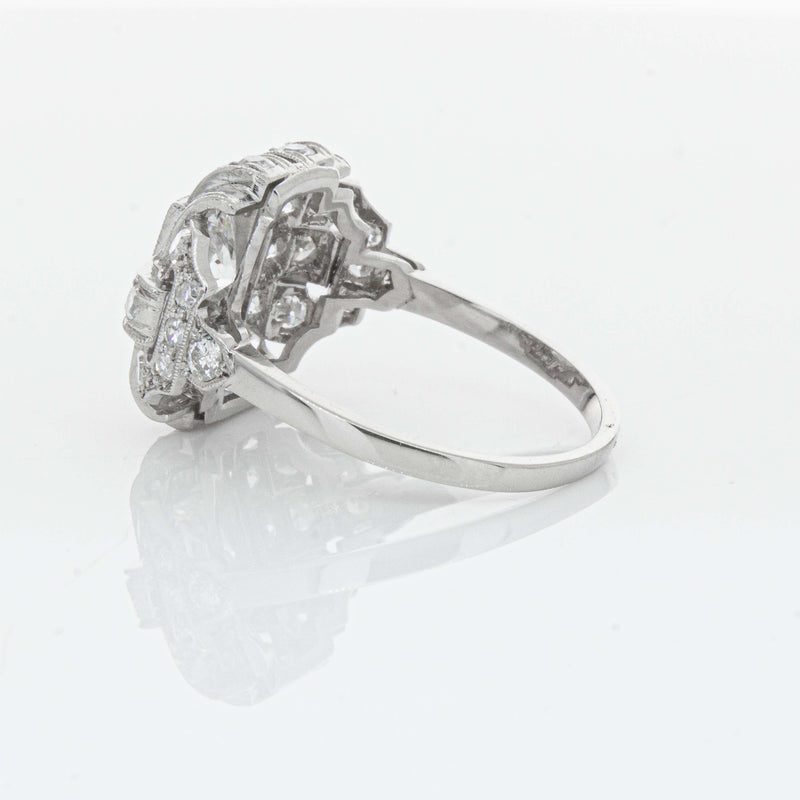 Deja Vu Platinum 1.80ct Diamond Cluster Ring - Ring - Walker & Hall