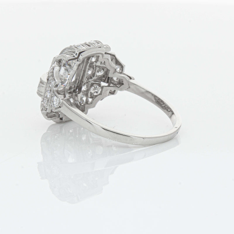 Deja Vu Platinum 1.80ct Diamond Cluster Ring - Ring - Walker & Hall