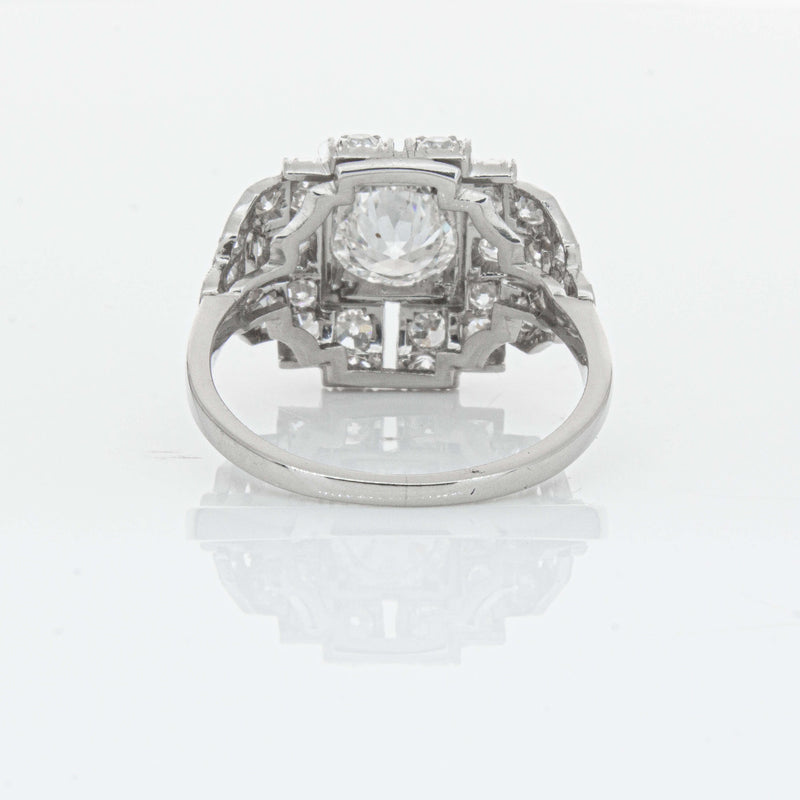 Deja Vu Platinum 1.80ct Diamond Cluster Ring - Ring - Walker & Hall