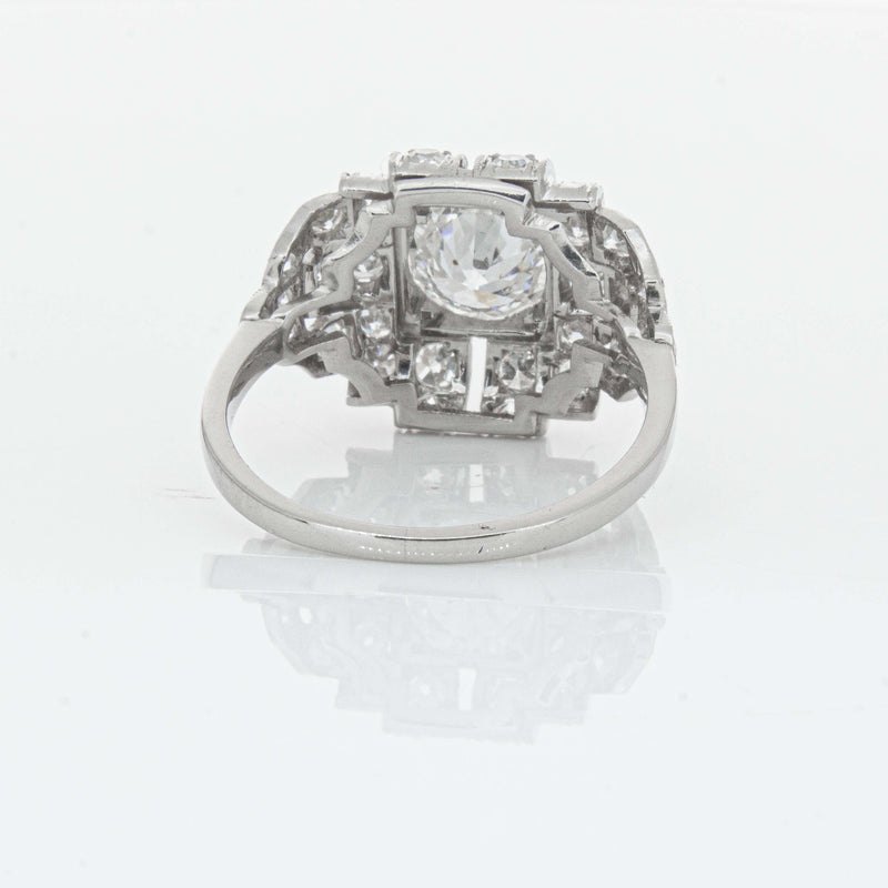 Deja Vu Platinum 1.80ct Diamond Cluster Ring - Ring - Walker & Hall