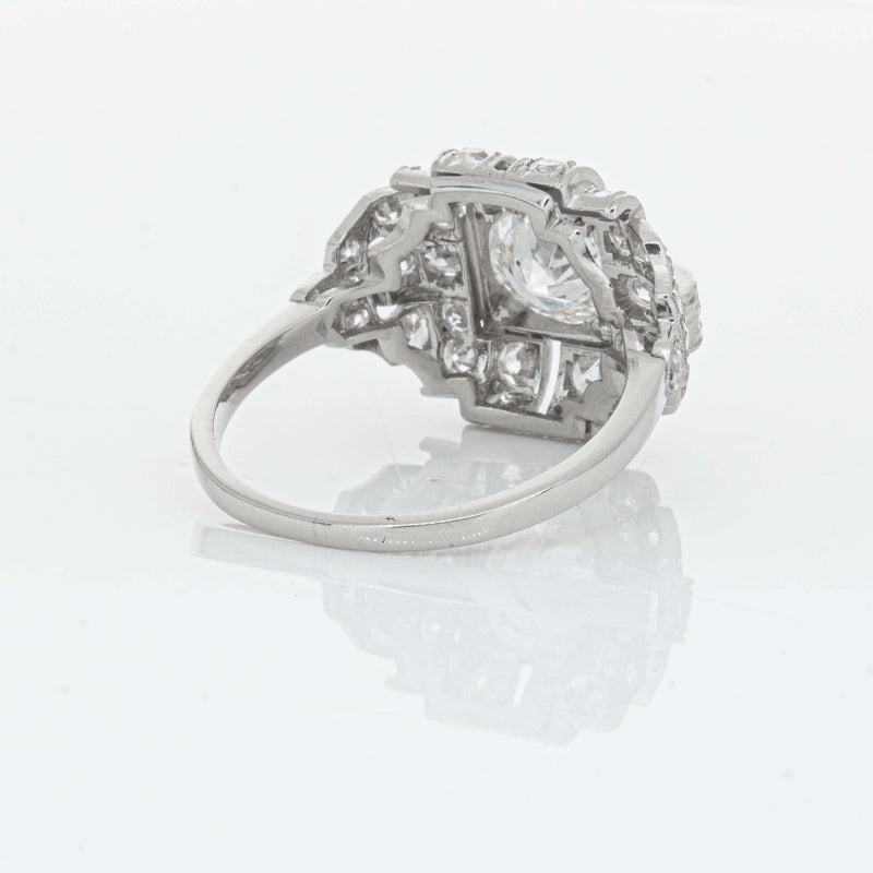 Deja Vu Platinum 1.80ct Diamond Cluster Ring - Ring - Walker & Hall