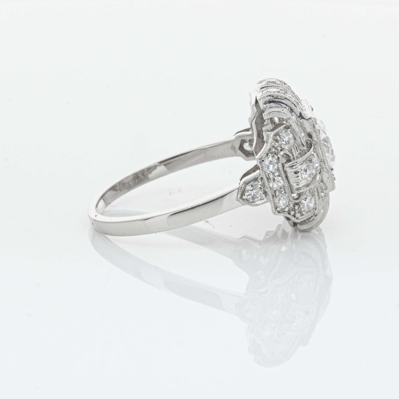 Deja Vu Platinum 1.80ct Diamond Cluster Ring - Ring - Walker & Hall