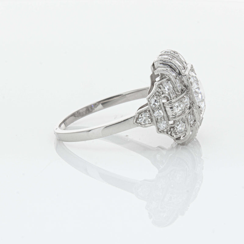 Deja Vu Platinum 1.80ct Diamond Cluster Ring - Ring - Walker & Hall
