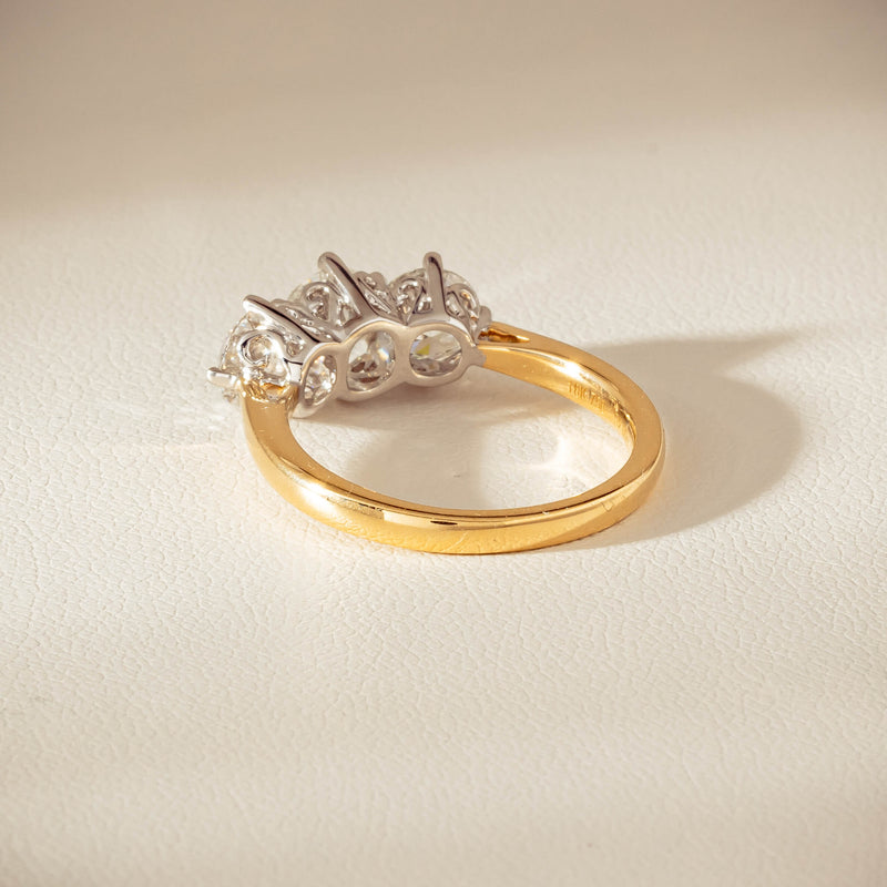 18ct Yellow Gold 2.22ct Diamond Coronado Ring
