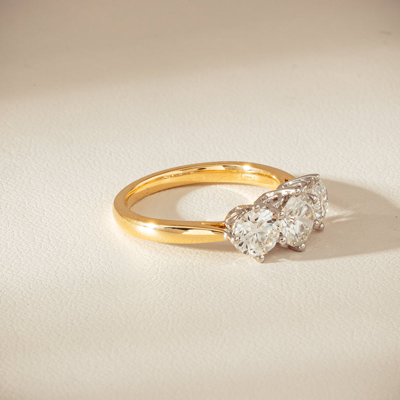 18ct Yellow Gold 2.22ct Diamond Coronado Ring