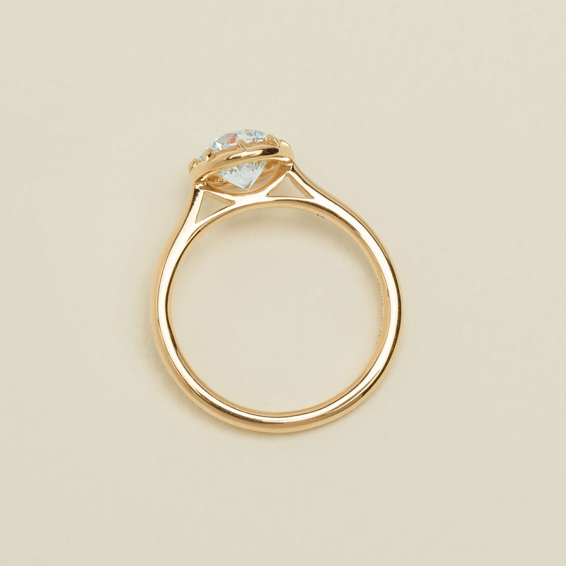 18ct Yellow Gold 1.50ct VS2 Diamond Dawn Ring - Ring - Walker & Hall