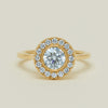 18ct Yellow Gold .96ct Diamond Daisy Ring - Ring - Walker & Hall