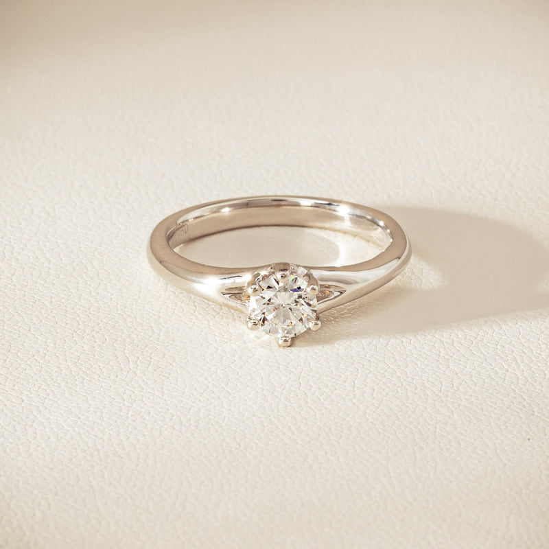 Platinum .50ct Diamond Grace Ring - Ring - Walker & Hall
