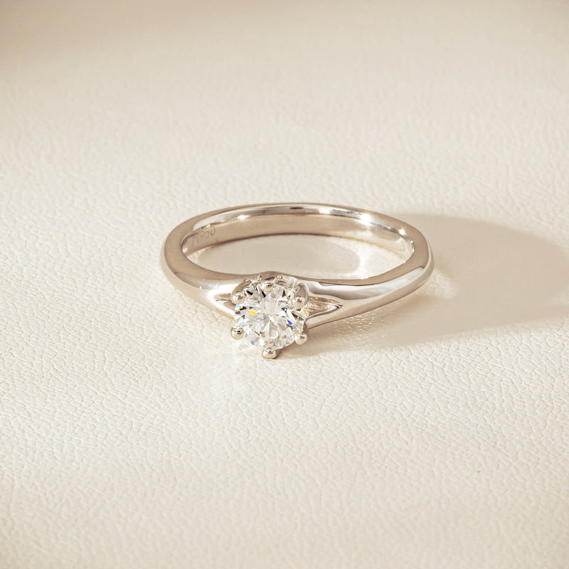 Platinum .50ct Diamond Grace Ring - Ring - Walker & Hall