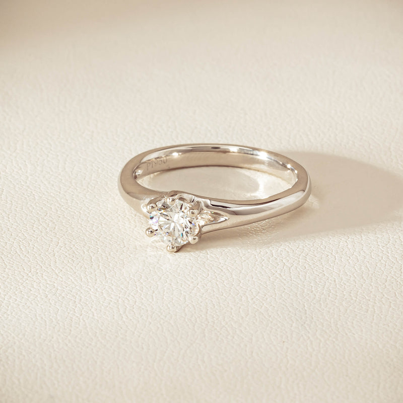 Platinum .50ct Diamond Grace Ring - Ring - Walker & Hall