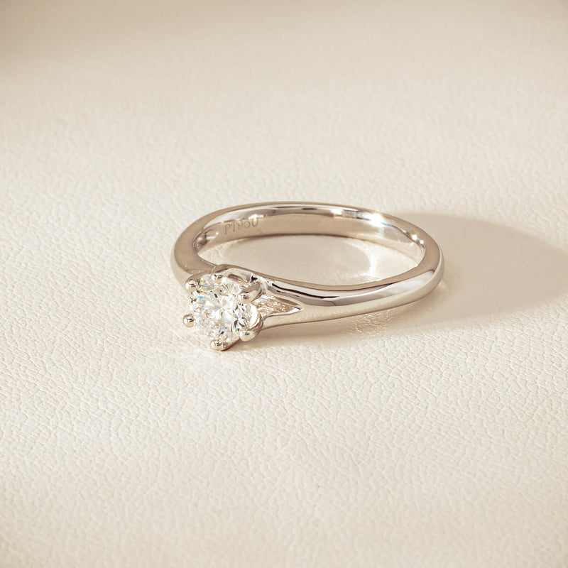 Platinum .50ct Diamond Grace Ring - Ring - Walker & Hall