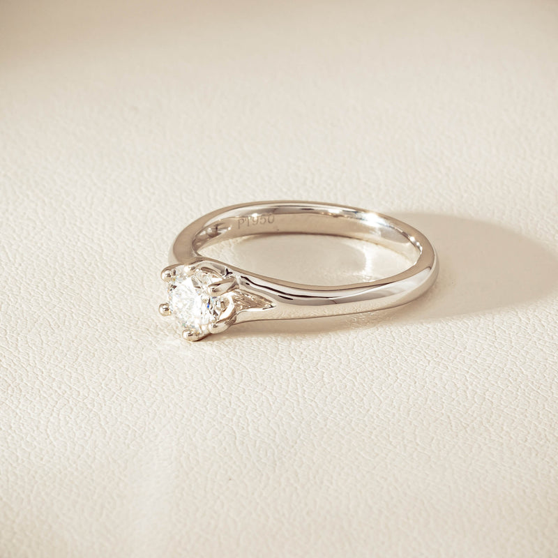 Platinum .50ct Diamond Grace Ring - Ring - Walker & Hall