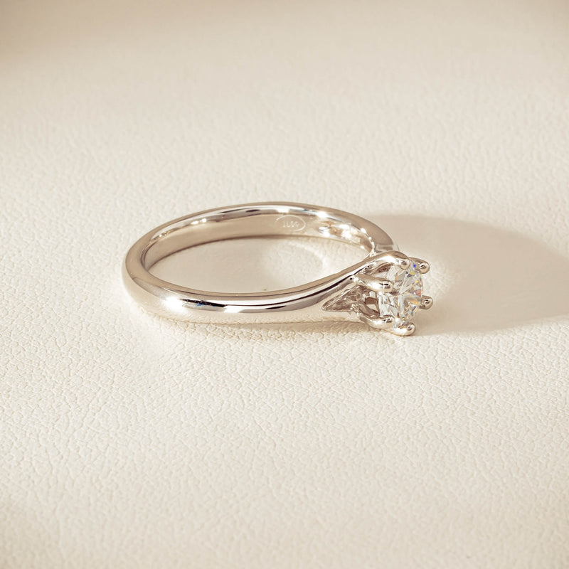 Platinum .50ct Diamond Grace Ring - Ring - Walker & Hall